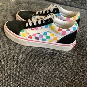 Kid’s Vans (Rainbow)